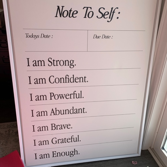 Note To Self Art - Picture 2 of 2